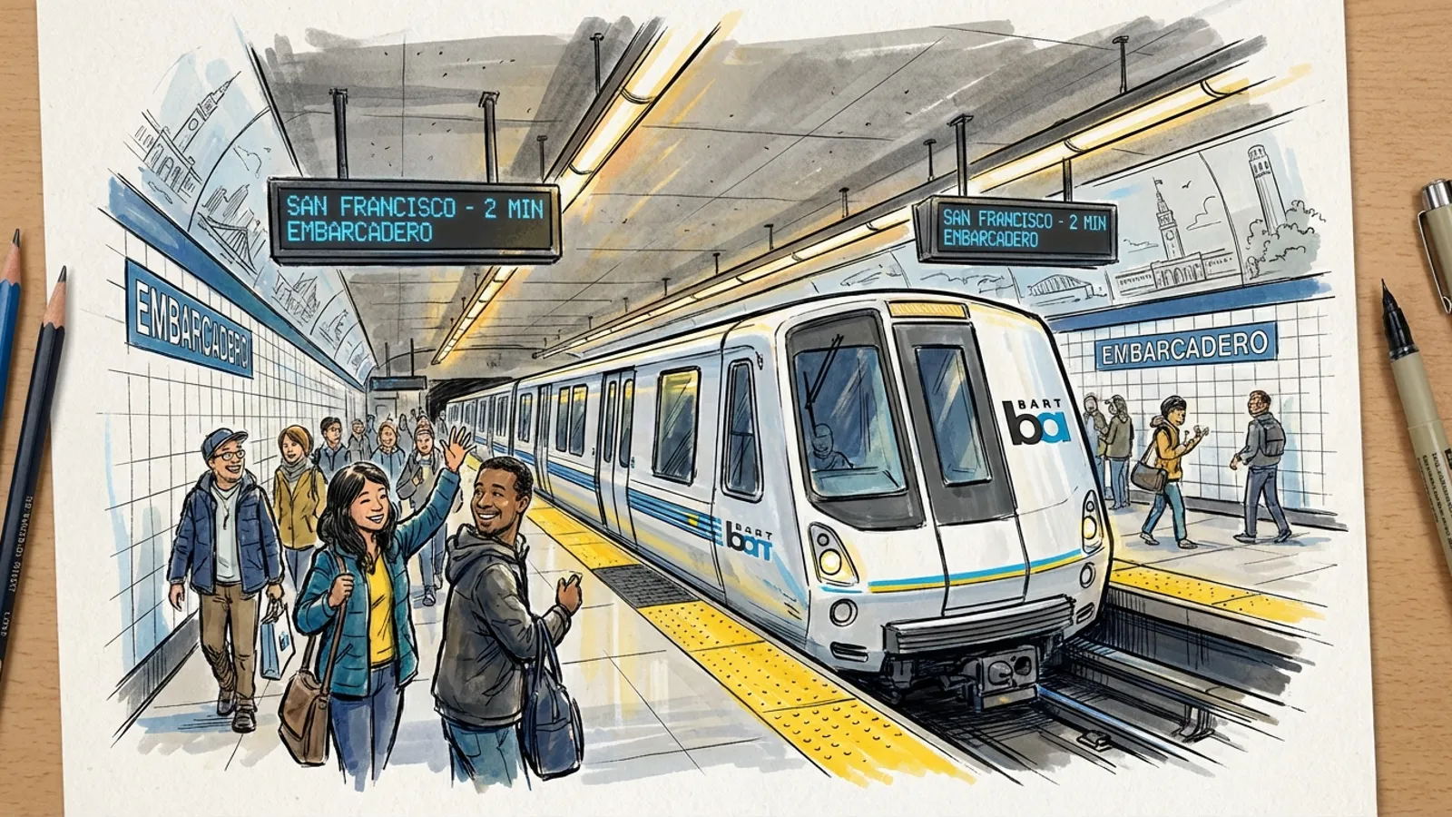SF BART Brings Anime Culture to Transit Riders