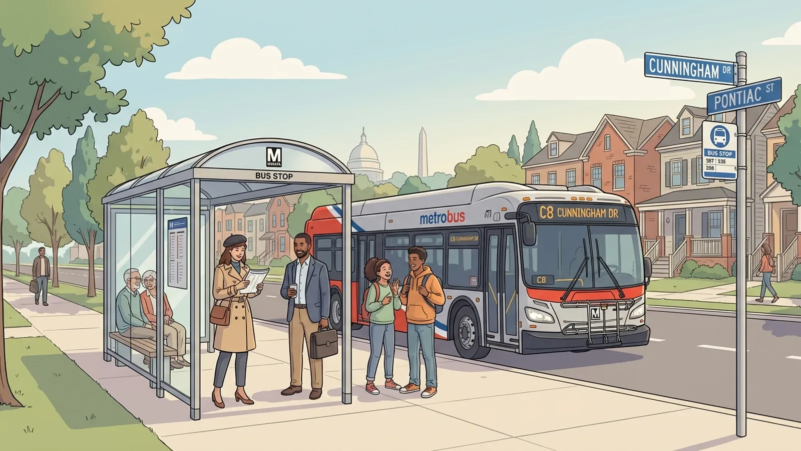 WMATA Relocates Bus Stop to Improve DC-MD-VA Service