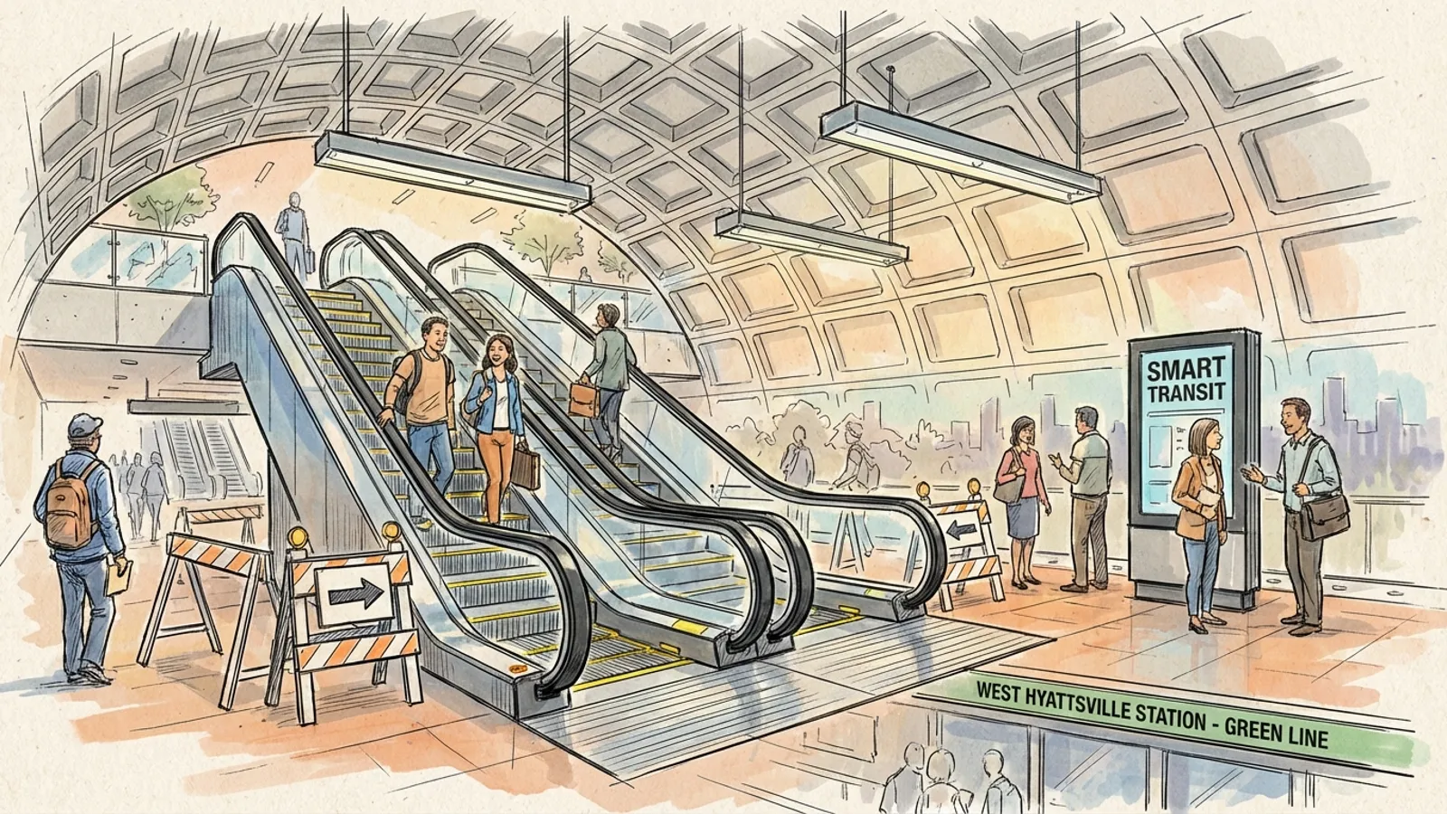 DC Metro Upgrades West Hyattsville for Safer Rides