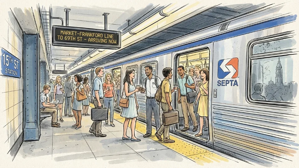 Philadelphia SEPTA Ridership Climbs 4% in Recovery Push