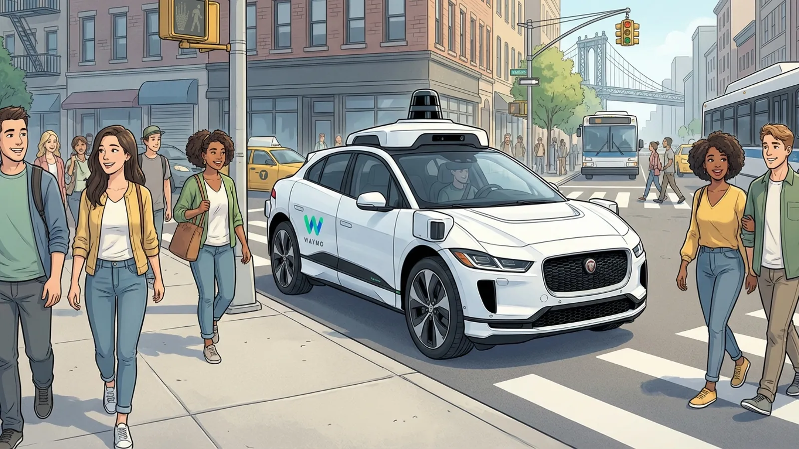 Waymo Brings Self-Driving Tests to NYC Streets