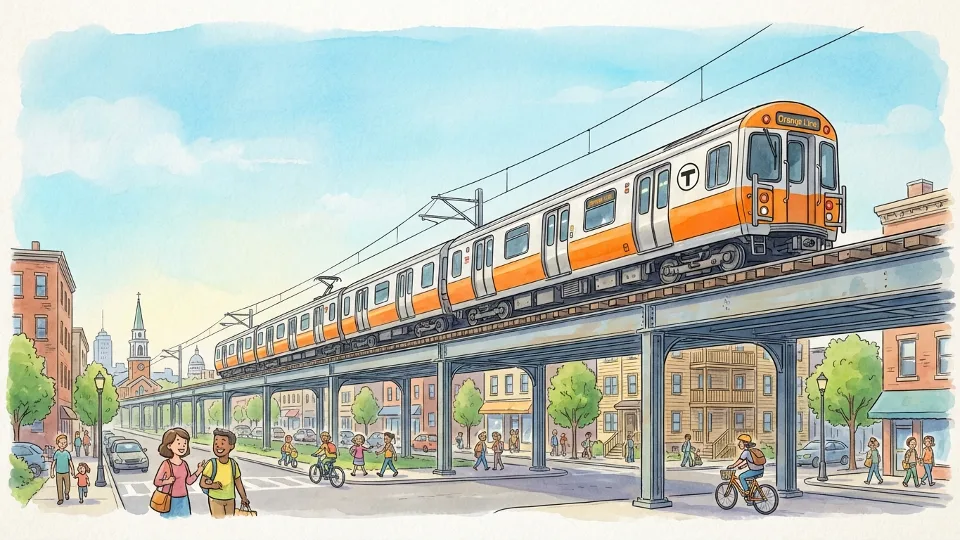 Boston Orange Line Hits 55 MPH After Upgrades