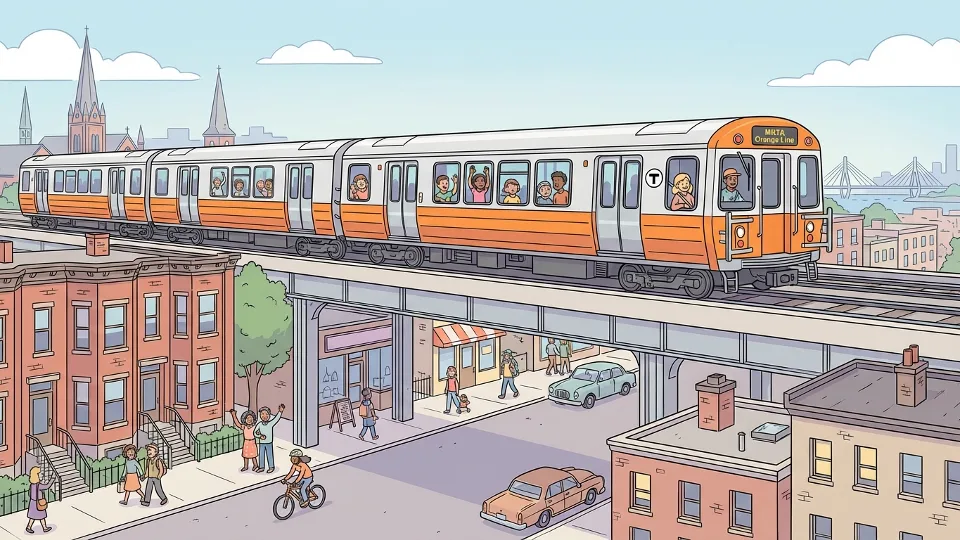 Boston Orange Line Hits 55 MPH After Upgrades