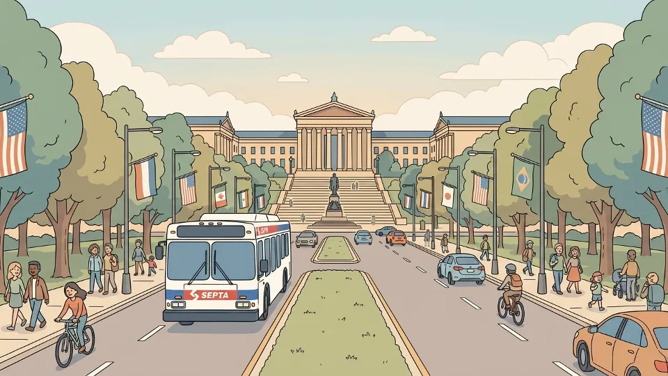 Philadelphia Buses Reroute for Labor Day Race