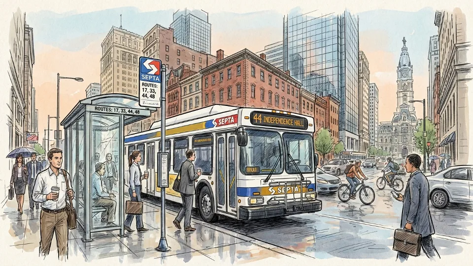 Philadelphia Transit Adapts to New Service Reality