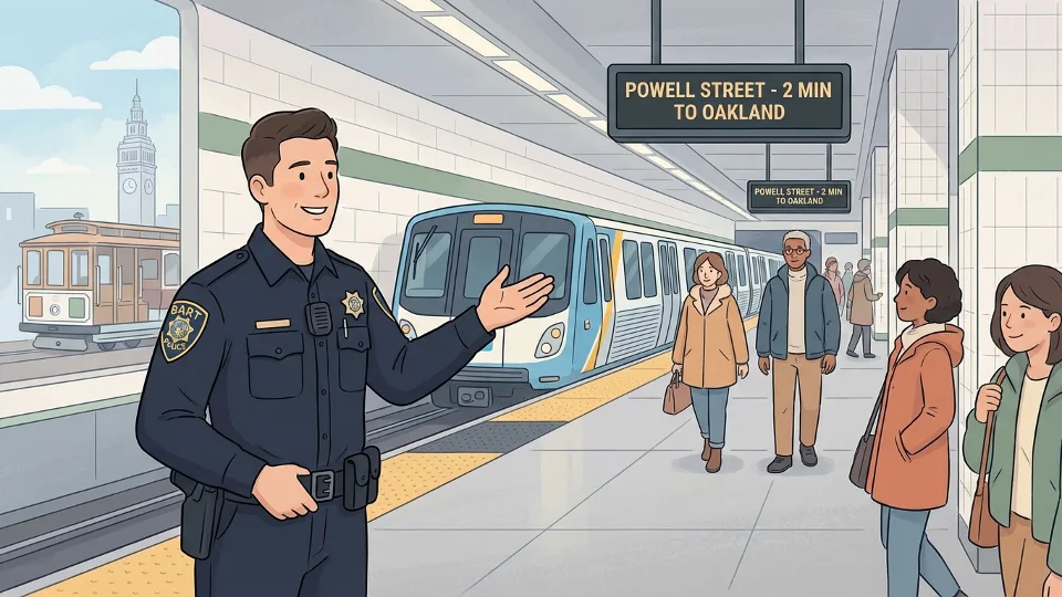 SF BART Crime Drops 26% as Safety Measures Work