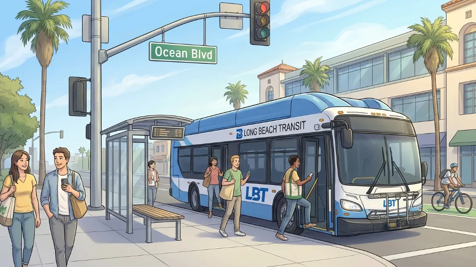 Long Beach Transit Adapts Routes During Construction