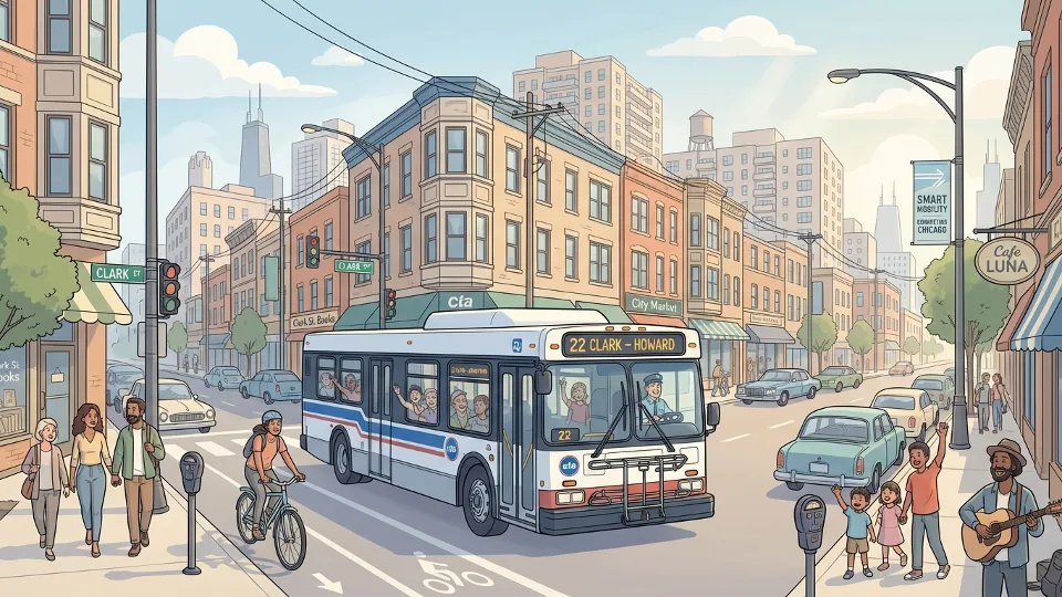 Chicago #22 Bus Detours — But Service Keeps Moving