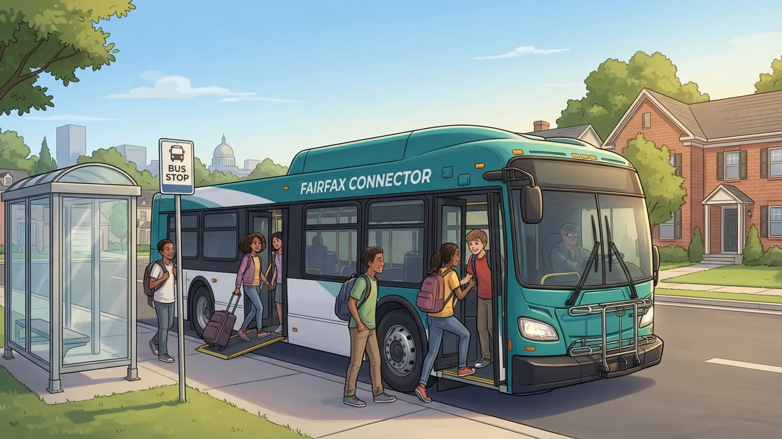 Fairfax Connector Offers Free Rides for Students