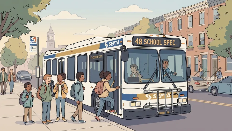 Philadelphia Restores 16 SEPTA Routes for Students