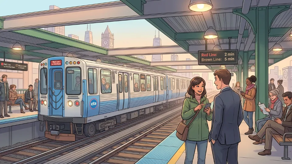 Chicago CTA Alert — But Real-Time Data Keeps Riders Moving