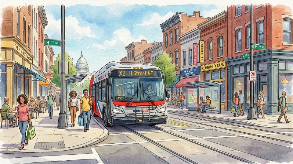 DC H Street Stop Closed — Riders Adapt to Changes