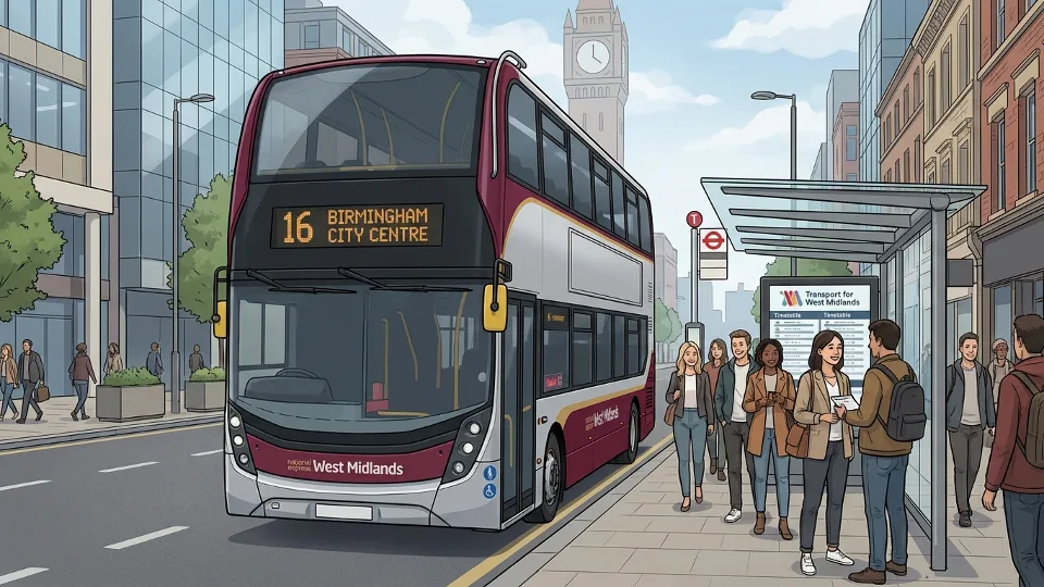 West Midlands Buses Adapt to Service Changes