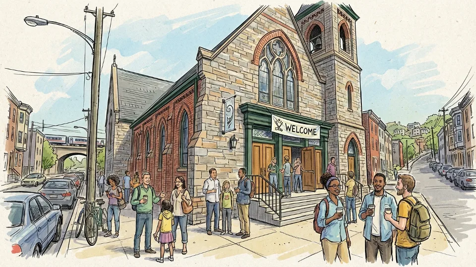 Philadelphia Church Reopens, Rebuilt After Ida