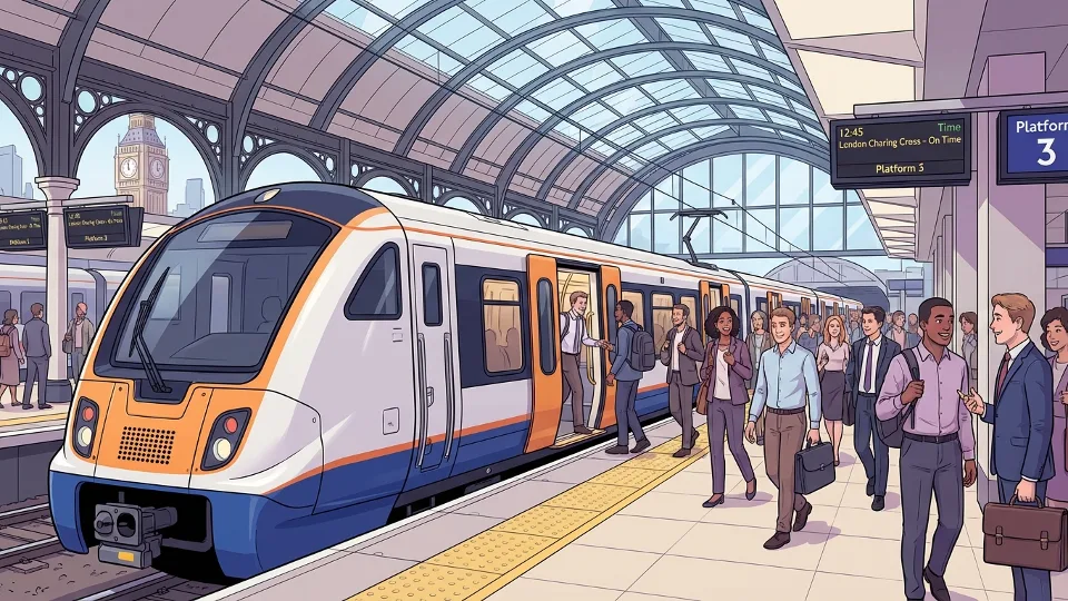 London Rail Turns Commute Time Into Opportunity