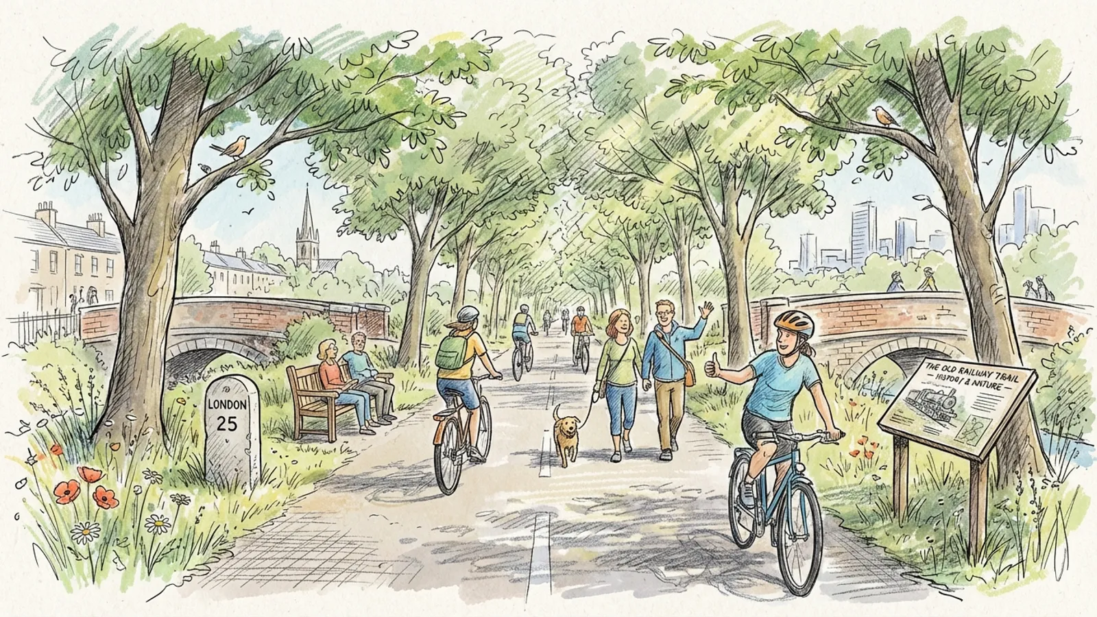 London and South East Heritage Rails Become Trails