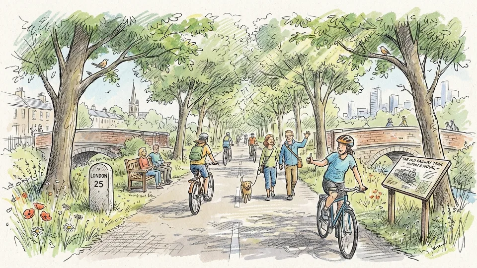 London and South East Heritage Rails Become Trails