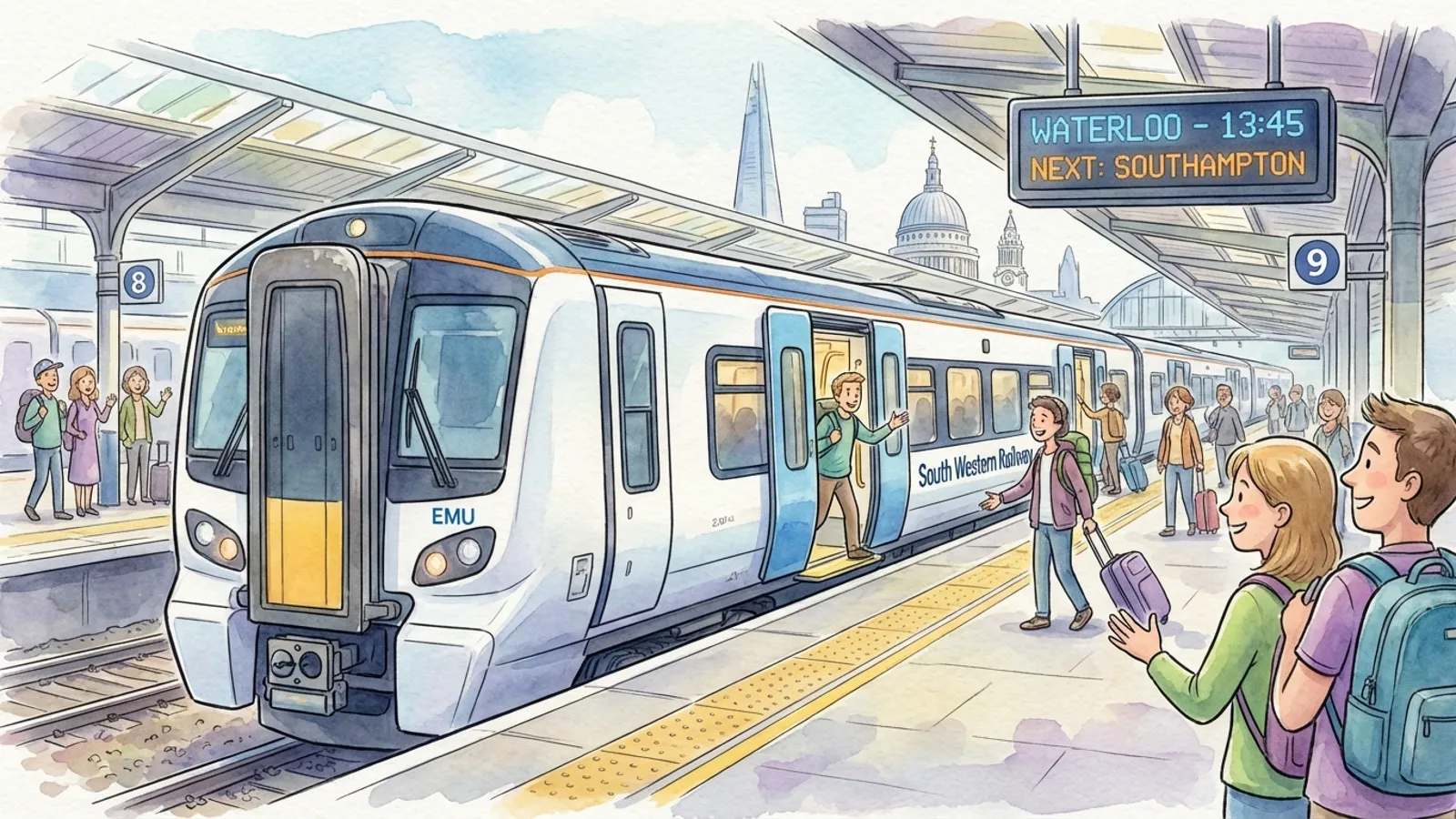 London & South East Rail Turns Travel Into Connection