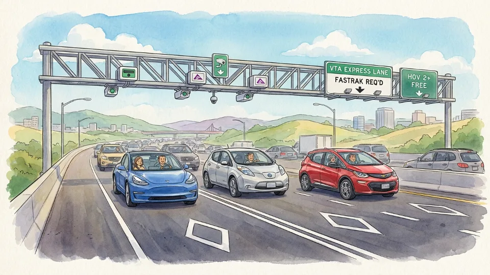 SF Bay Area Express Lanes Evolve Beyond EV Discounts