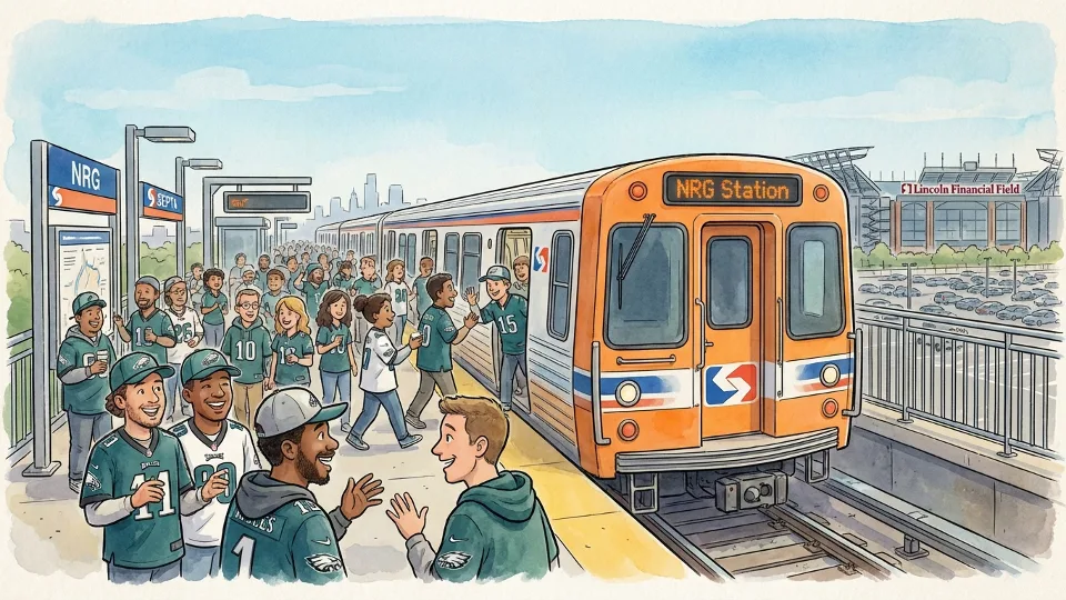 Philadelphia Eagles Fans Get SEPTA Express Back