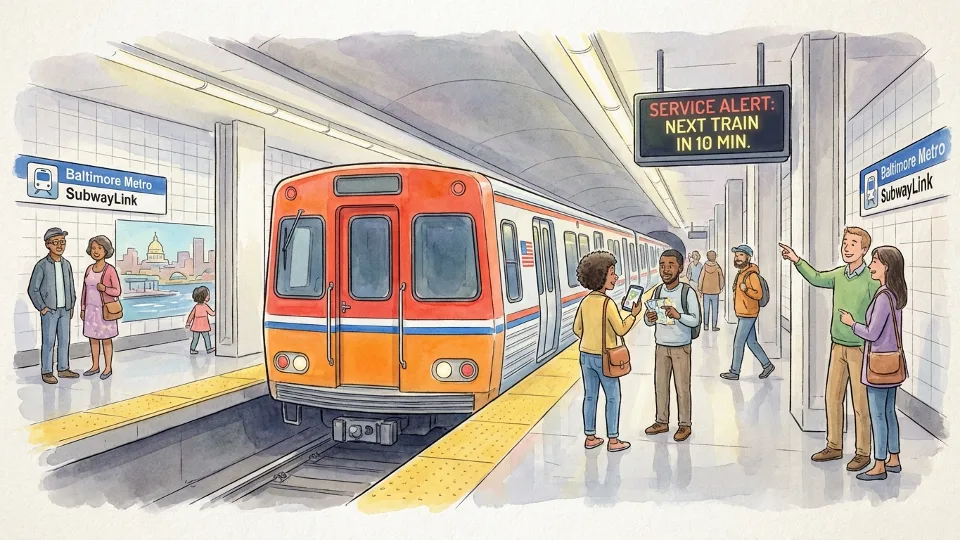 Baltimore Metro Seeks Solutions After Service Disruption