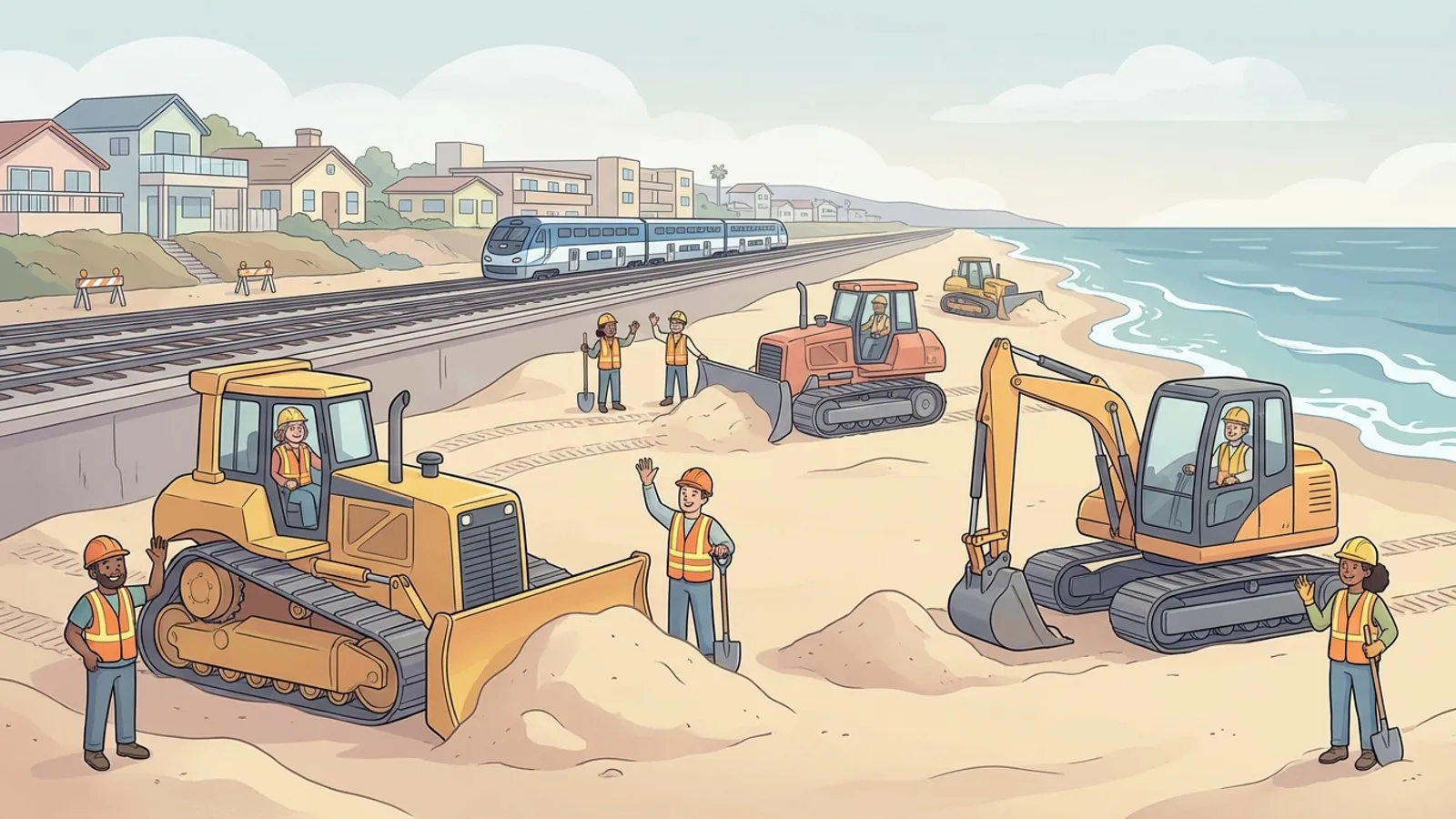 LA Rail Stays Moving as OCTA Shields Tracks