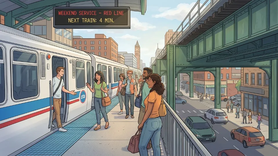 Chicago CTA Plans Weekend Changes to Improve System