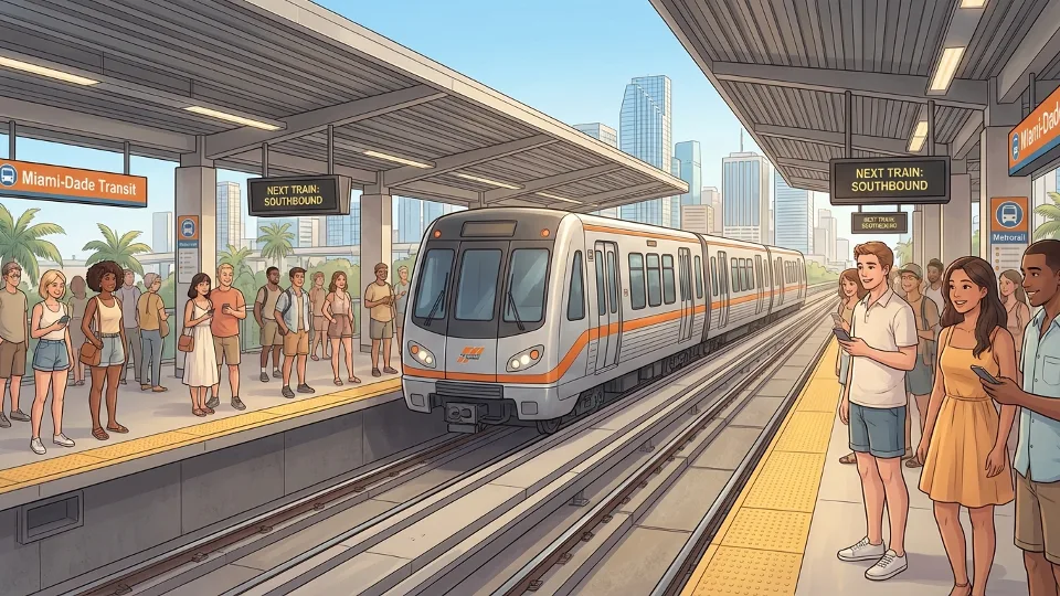 Greater Miami Metrorail Updates Service Info for Riders