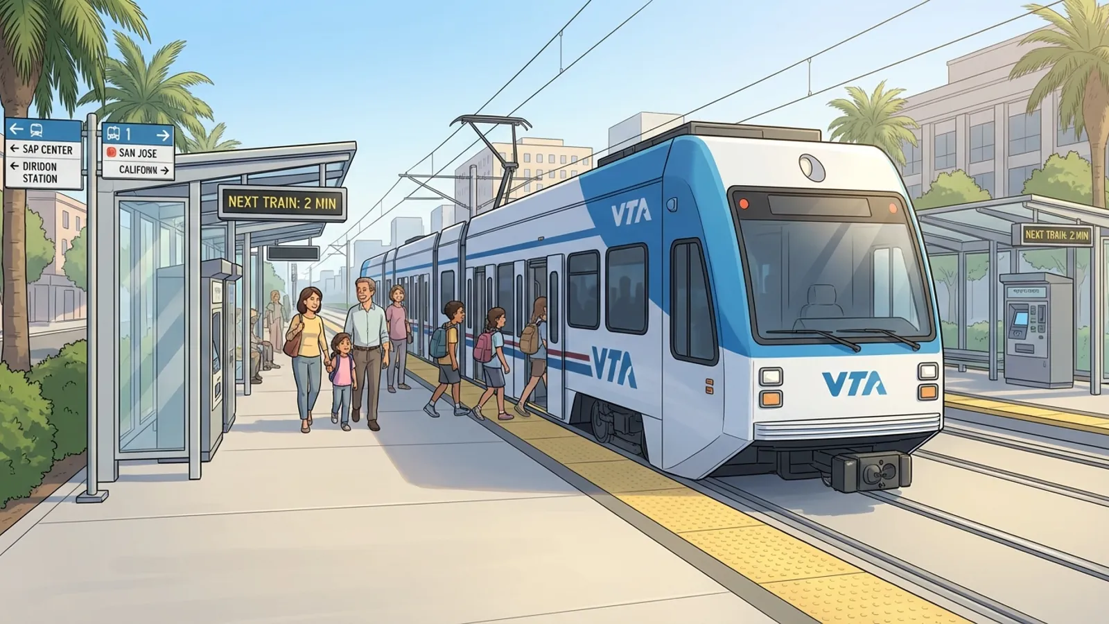 SF Bay VTA Earns Clean California Recognition