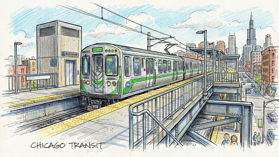 Chicago CTA Works to Restore Cottage Grove Access