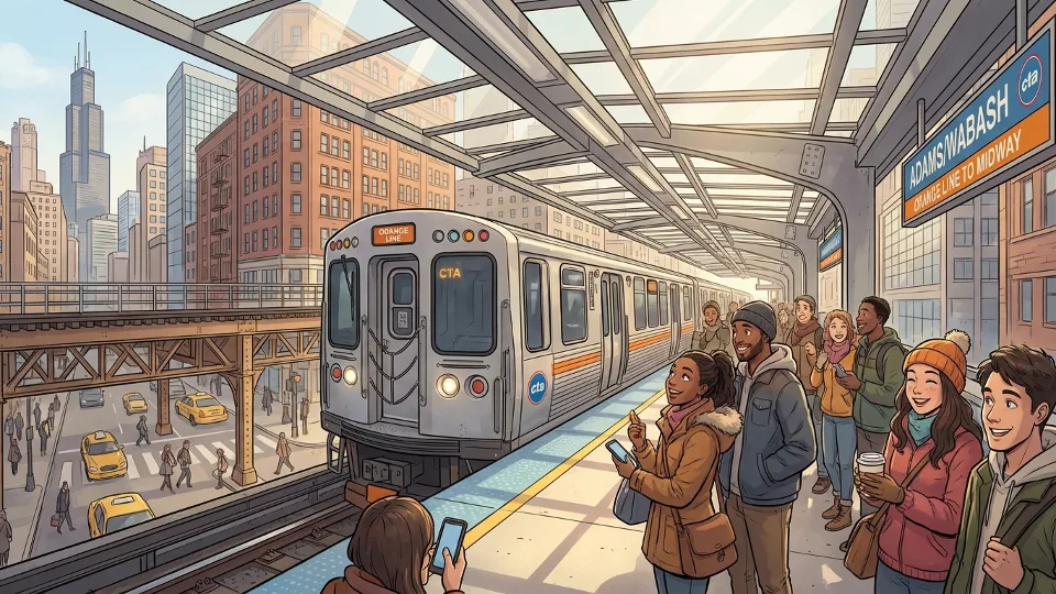 Chicago Orange Line Adapts for Track Maintenance
