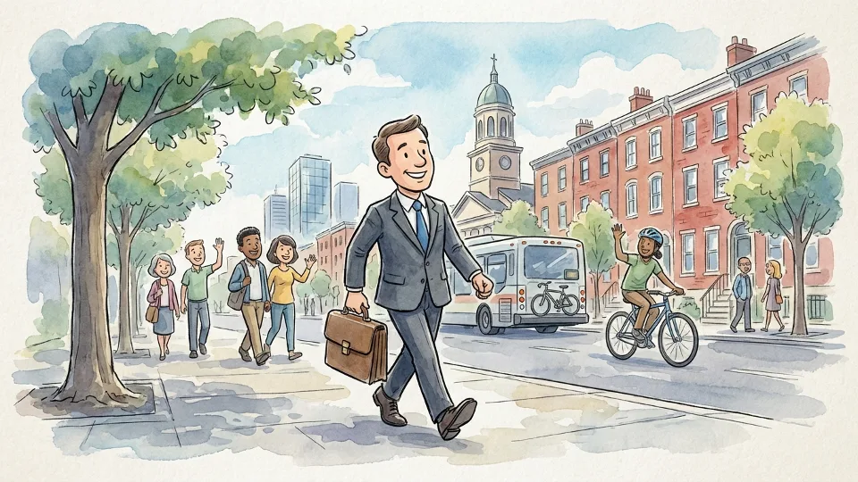 Philadelphia Rep Walks to Harrisburg for Transit Access