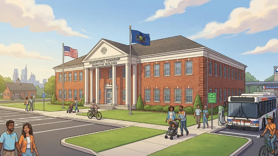 Haverford Township municipal building exterior