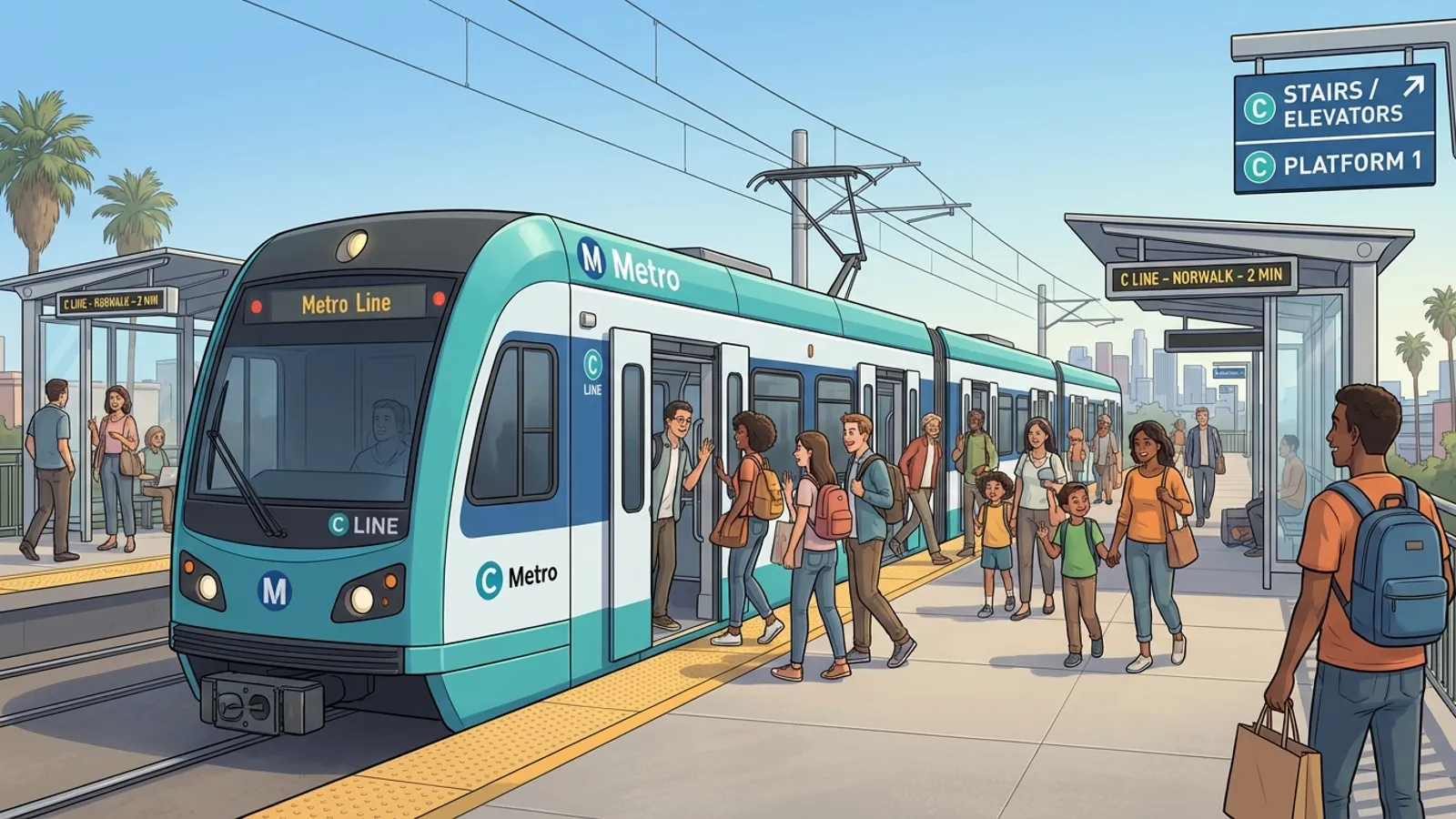 LA Metro C Line Extension Moves Closer to Reality