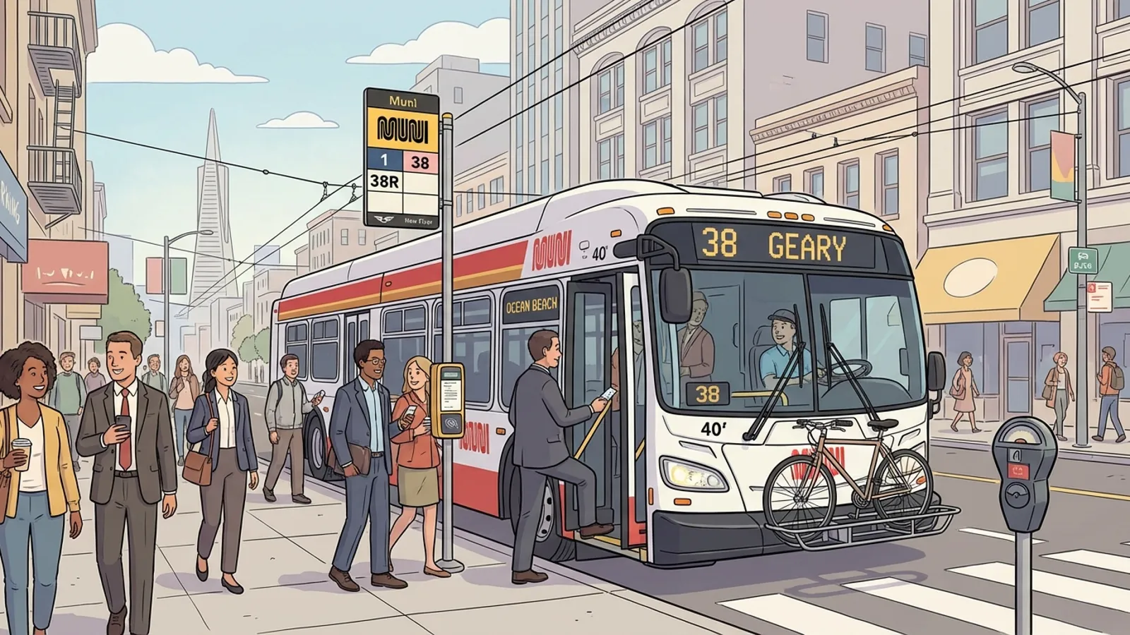 SF Muni Tackles Delays With New Rider Campaign