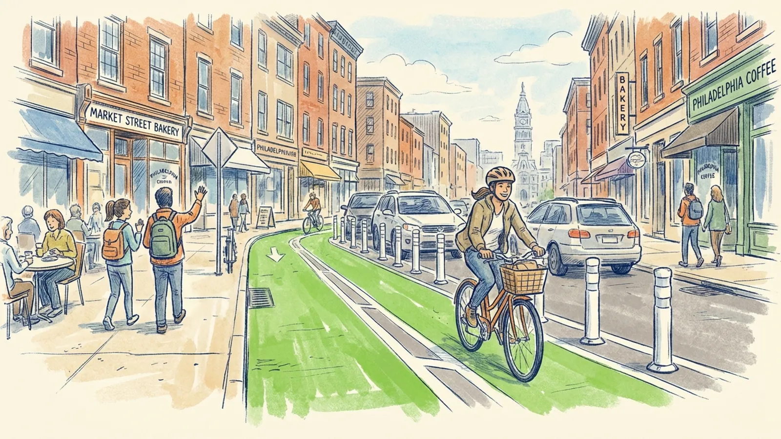 Philadelphia Bike Lanes Evolving After Court Order