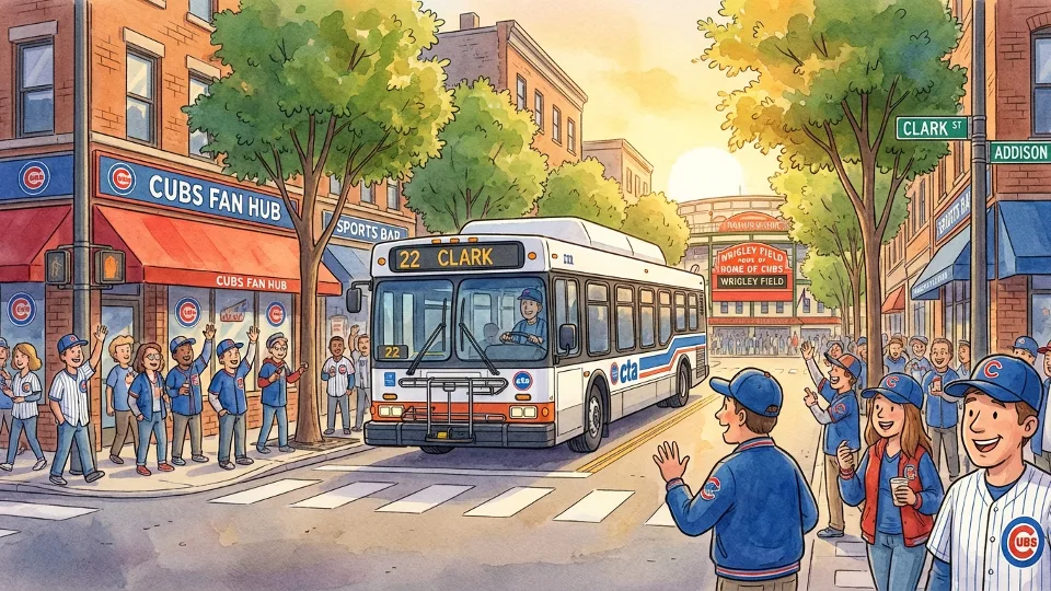 Chicago CTA Adapts Routes for Cubs Game Day Crowds