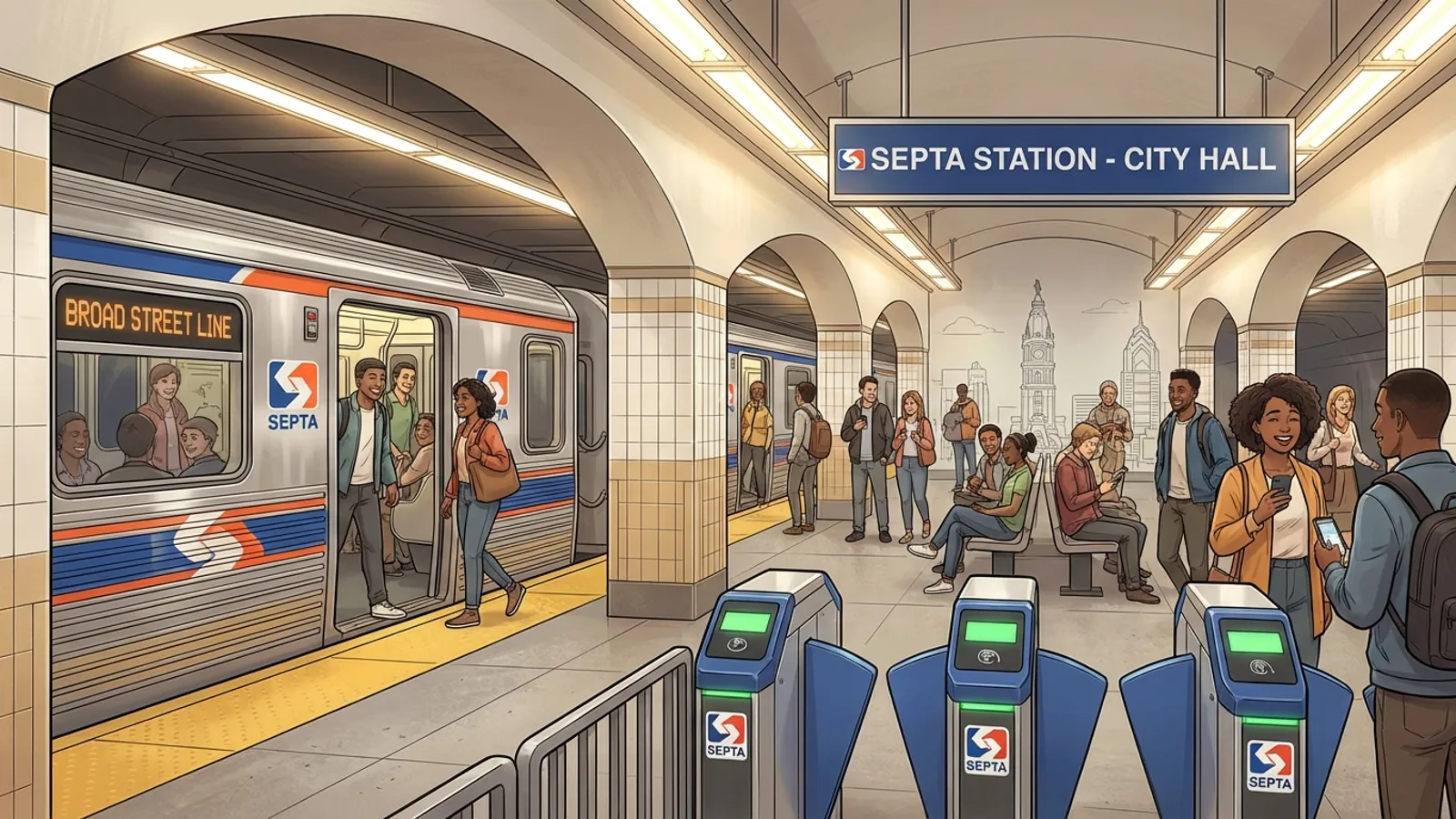 Philadelphia SEPTA Raises Fares, Restores Service