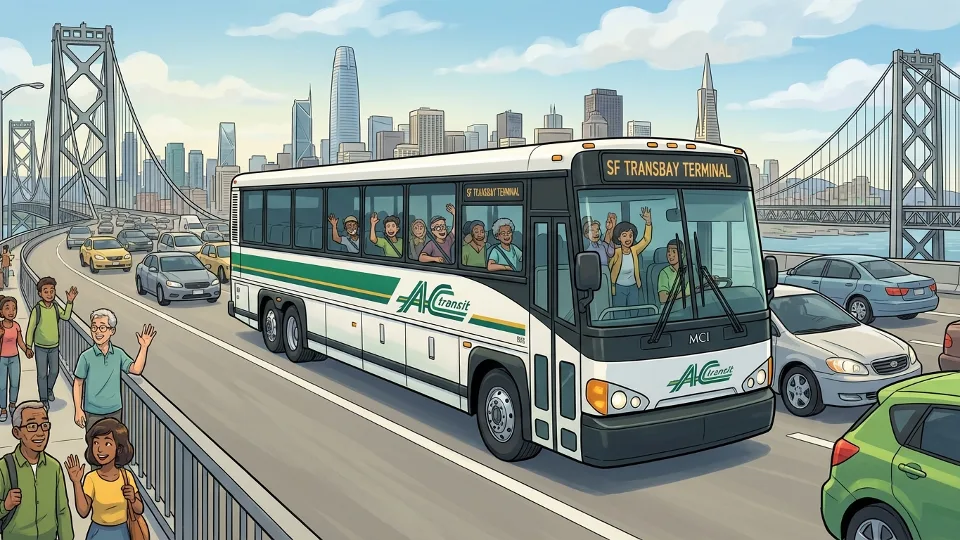 AC Transit Brings New Coaches to SF Transbay Routes
