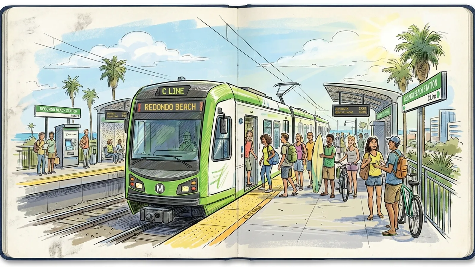 LA Metro's C Line Extension Clears Key Milestone