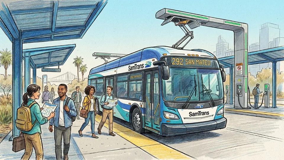 SamTrans Expands Electric Fleet Toward Zero-Emission Future