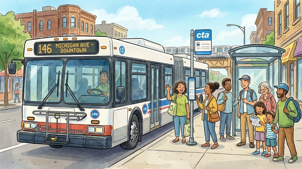 Chicago Route 121 Stop Shifts — Riders Adapt