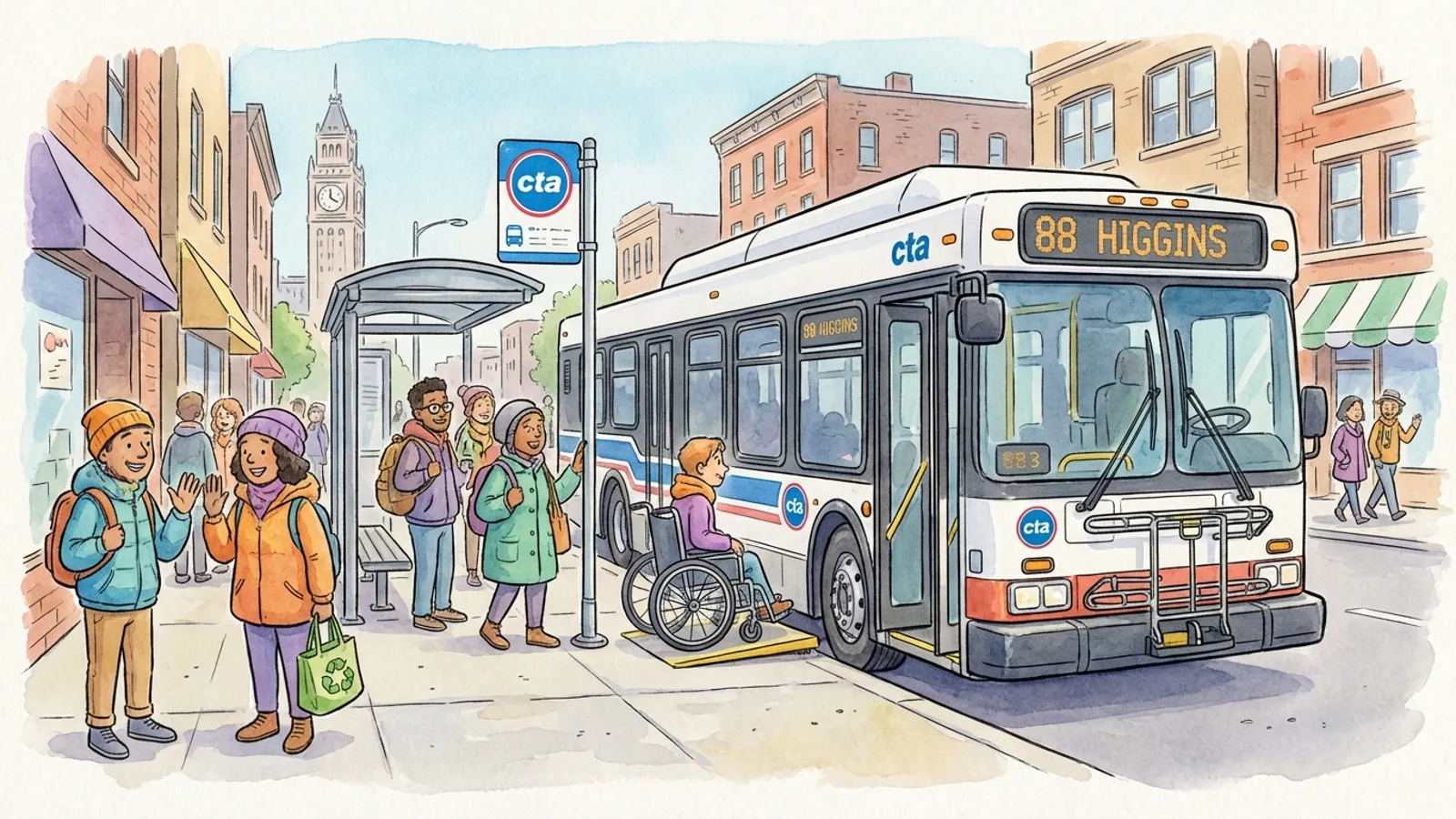 Chicago Route 88 Stops Shift — Here's What Riders Need