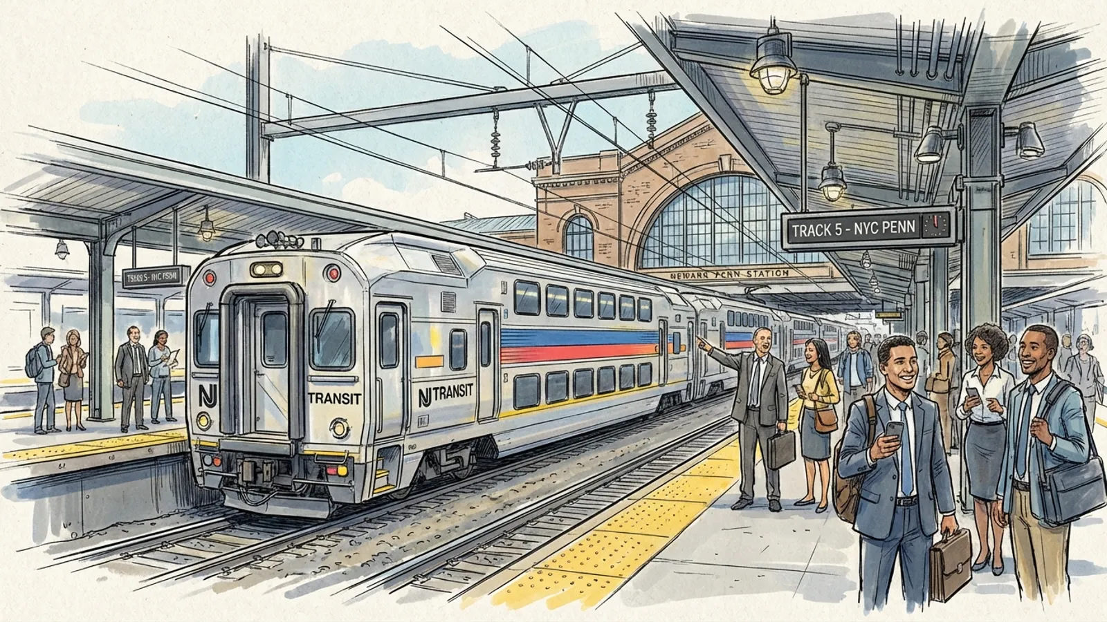 NJ Transit Opens Portal to Track System Progress