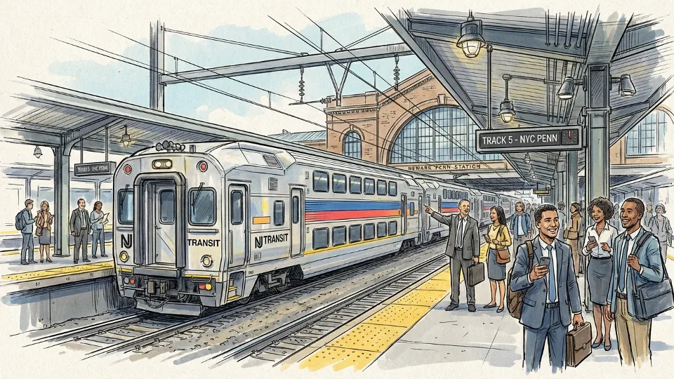 NJ Transit Opens Portal to Track System Progress
