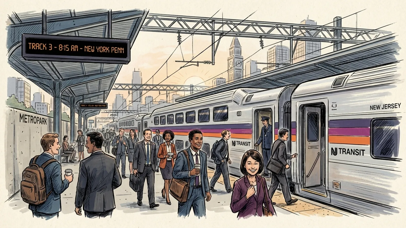 NYC-NJ Transit Network Keeps Millions Moving Daily