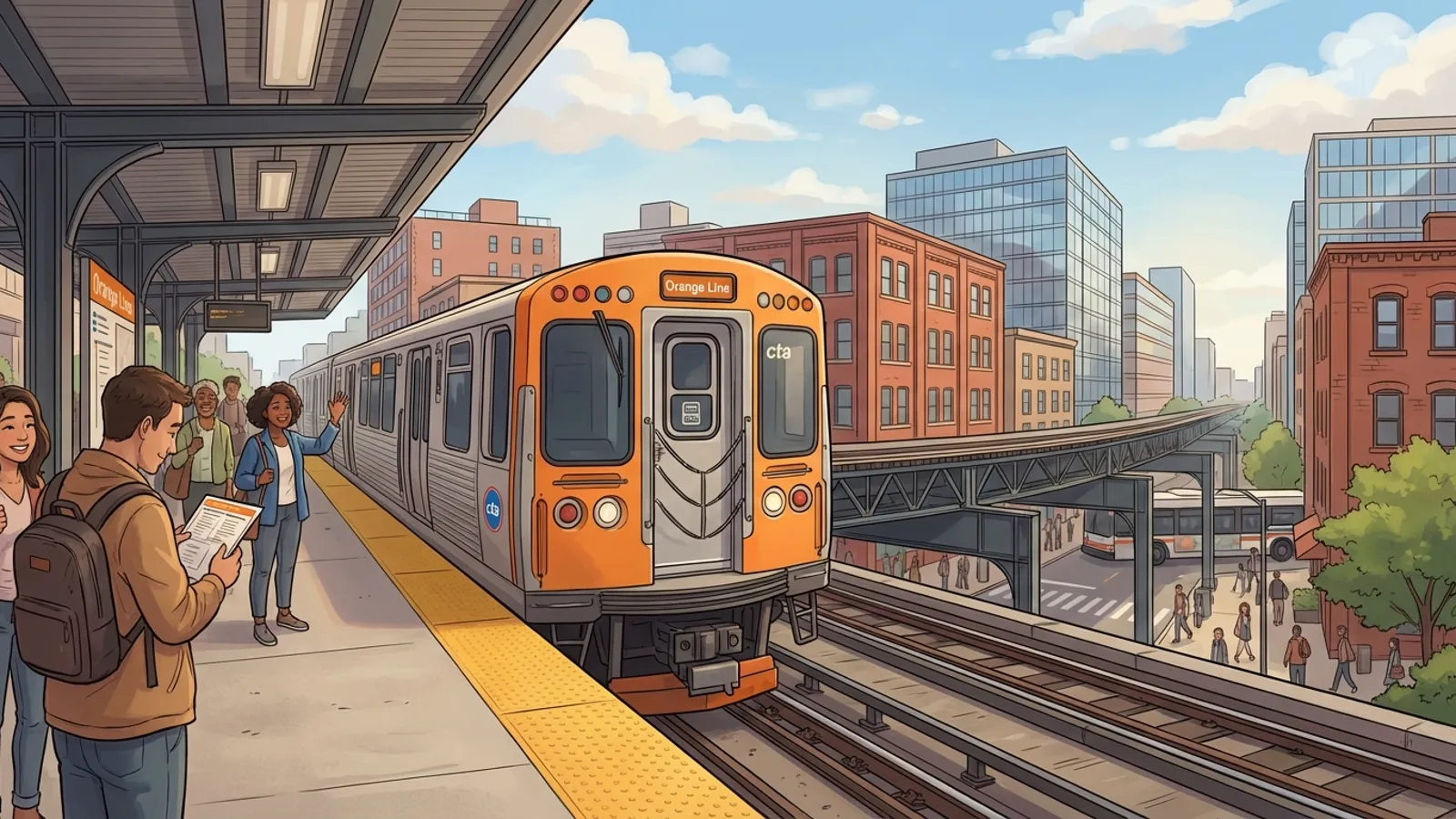 Chicago Orange Line Upgrades Track for Better Service