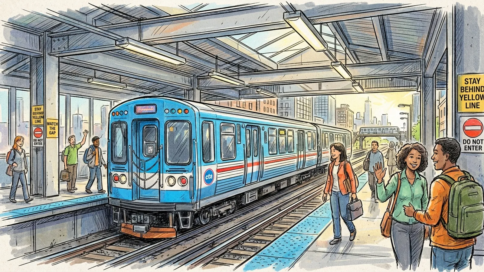 Chicago CTA Updates Safety Guidelines for Riders