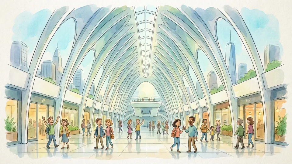 NYC's WTC Oculus Adapts Overnight Access