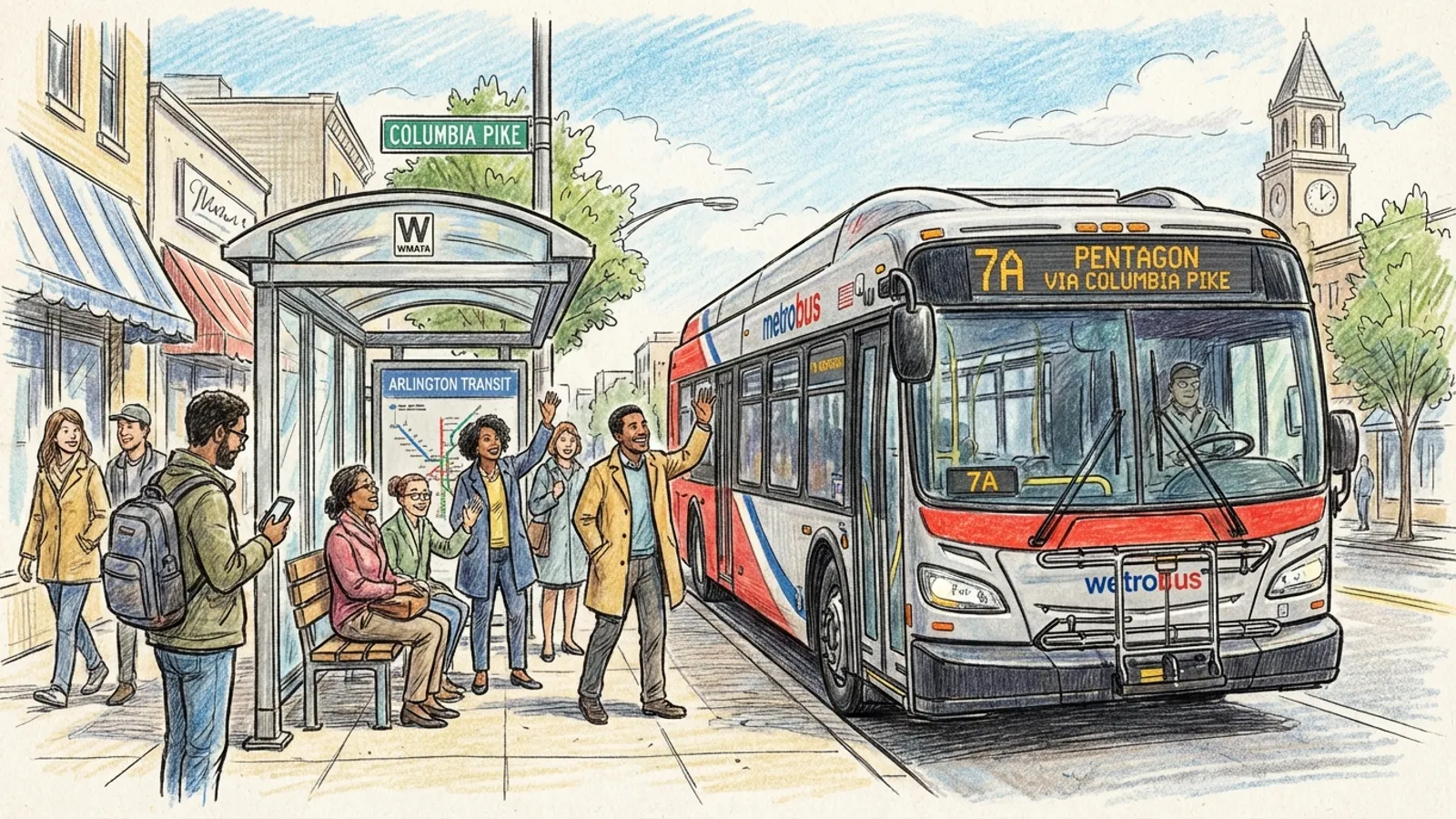 DC-Maryland-Virginia A11 Stop Closed, Alternatives Available